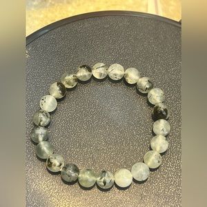 Prehnite bracelet